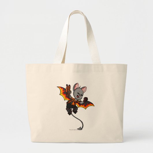 Korbat Haunted Bossen Player Grote Tote Bag (Voorkant)