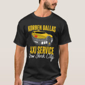 Korben Dallas Taxi Service T-shirt (Voorkant)