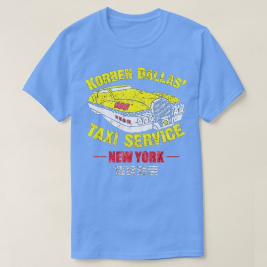 Korben Dallas Taxi T-shirt (Design voorkant)