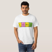 Korbin periodieke tabelnaam shirt (Voorkant volledig)
