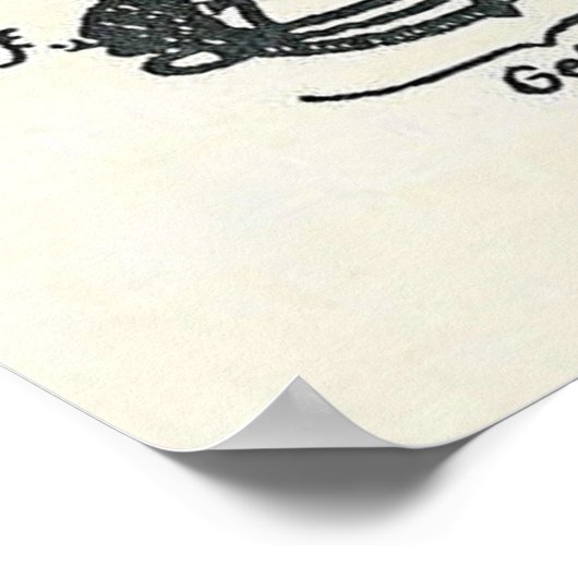 Korbschläger Fencing Sword Poster (Hoek)