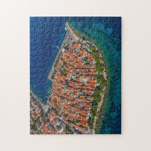Korcula Kroatische puzzel Legpuzzel (Verticaal)