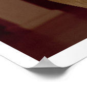 Kore figuur van een jong vrouw Athenian met een b Poster (Hoek)