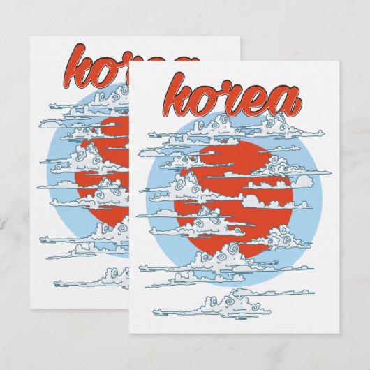 Korea (Voorkant / Achterkant)