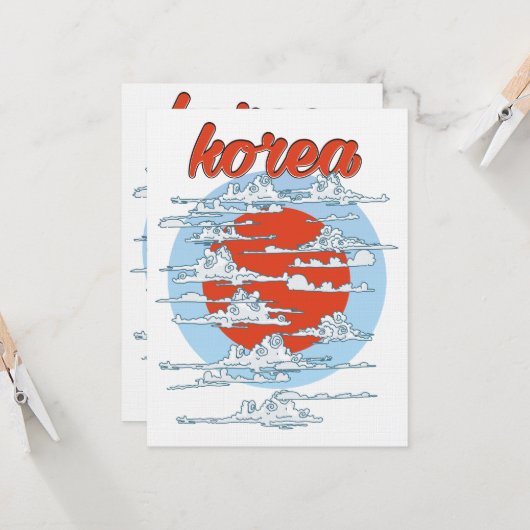 Korea (Voorkant / Achterkant in situ)