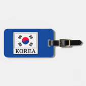 Korea Bagagelabel (Voorkant horizontaal)