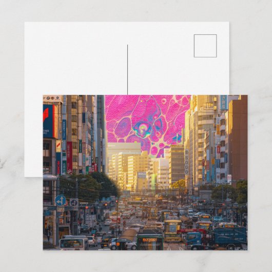 korea briefkaart (Voorkant / Achterkant)