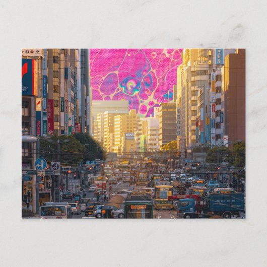 korea briefkaart (Voorkant)