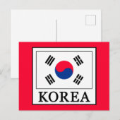 Korea Briefkaart (Voorkant / Achterkant)