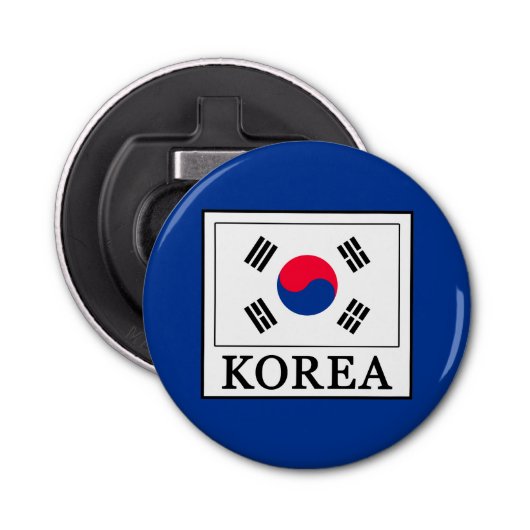 Korea Button Flesopener (Voorkant)