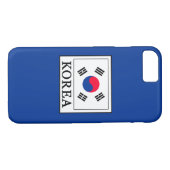 Korea Case-Mate iPhone Case (Achterkant (Horizontaal))