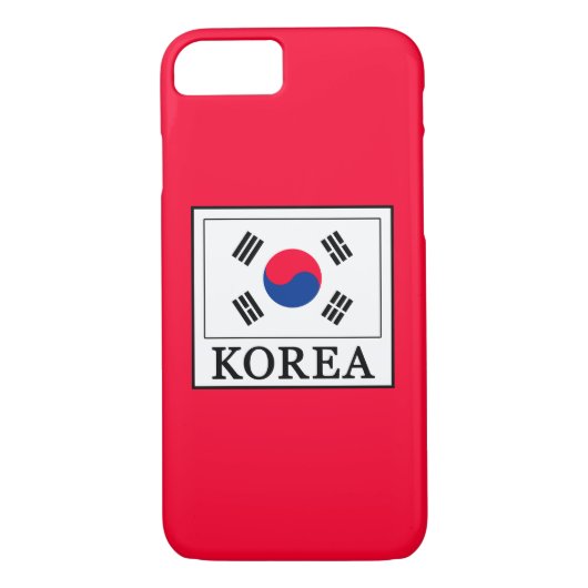 Korea Case-Mate iPhone Case (Achterkant)