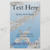 Korea Cherry Blossom White Flyer (Achterkant)