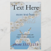 Korea Cherry Blossom White Flyer (Voorkant)