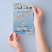 Korea Cherry Blossom White Flyer (Hand)