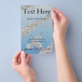 Korea Cherry Blossom White Flyer (Hand)