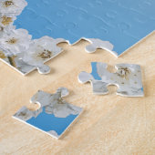 Korea Cherry Blossom White Legpuzzel (Zijkant)
