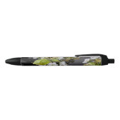 Korea Cherry Blossom White Zwarte Inkt Pen (Bovenkant)