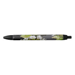 Korea Cherry Blossom White Zwarte Inkt Pen