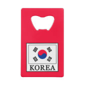Korea Creditkaart Flessenopener (Achterkant)