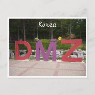 korea dmz briefkaart