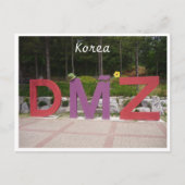 korea dmz briefkaart (Voorkant)