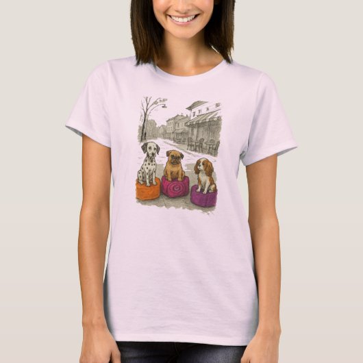 Korea Dogs T-shirt (Voorkant)