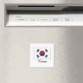 Korea Flag Design Magneet (Insitu (Vaatwasser))