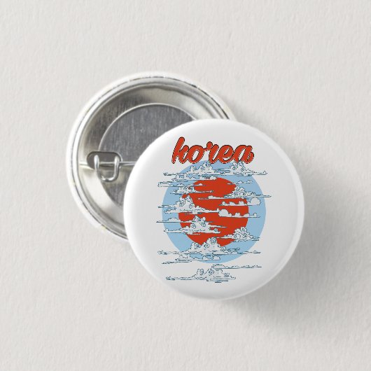 Korea Foto Afdruk Ronde Button 3,2 Cm (Voorkant /achterkant)