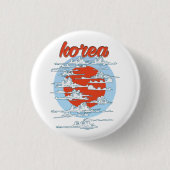 Korea Foto Afdruk Ronde Button 3,2 Cm (Voorkant)