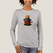 Korea Hart van Hanbok Tri-Blend Shirt (Voorkant)