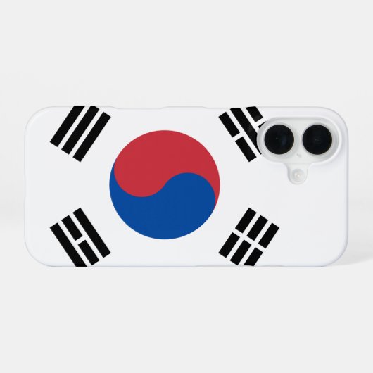 Korea iPhone 16 Hoesje (Achterkant horizontaal)