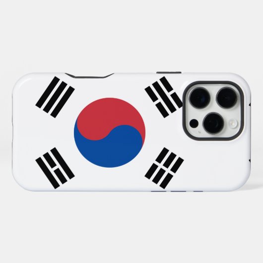 Korea iPhone Hoesje (Achterkant horizontaal)