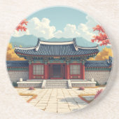 Korea is een voormalig afbeelding Onderzetter (Voorkant)
