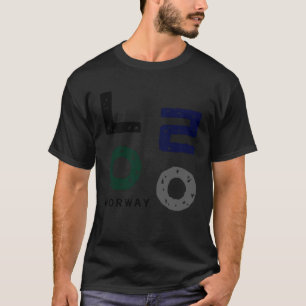 Korea K cultuur Hangul medeklinker Noorwegen T-shirt