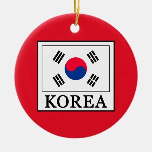 Korea Keramisch Ornament (Voorkant)