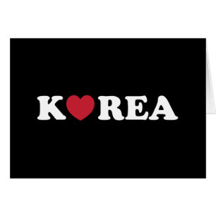 Korea Liefde Hart Kaart