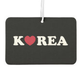 Korea Love Heart Air Freshener Luchtverfrisser (Achterkant)