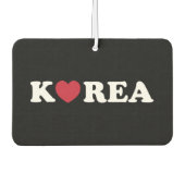 Korea Love Heart Air Freshener Luchtverfrisser (Voorkant)