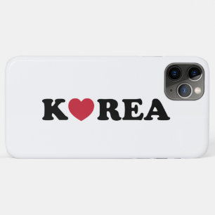 Korea Love Heart Case-Mate iPhone Case