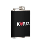 Korea Love Heart Flask Heupfles (Rechts)