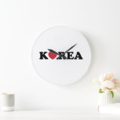 Korea Love Heart Grote Klok (Huis)