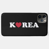 Korea Love Heart Hoesje-Mate iPhone Case Case (Achterkant (horizontaal))