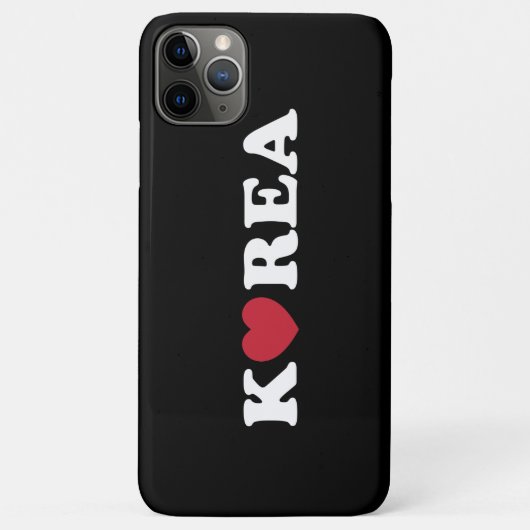 Korea Love Heart Hoesje-Mate iPhone Case Case (Achterkant)