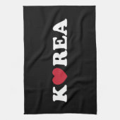 Korea Love Heart Kitchen Towel Theedoek
