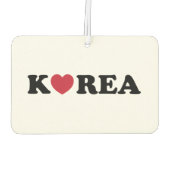 Korea Love Heart Luchtverfrisser (Achterkant)