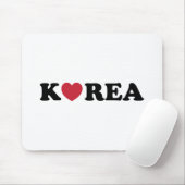 Korea Love Heart Muismat (Met muis)