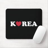 Korea Love Heart Muismat (Met muis)