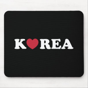 Korea Love Heart Muismat