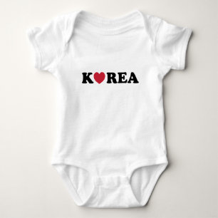 Korea Love Heart Romper